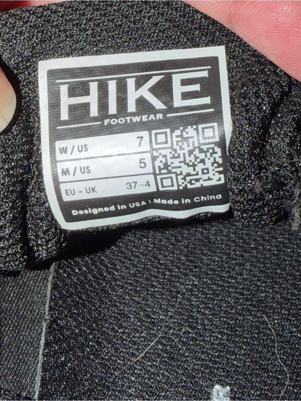 Hike Footwear breathable knit